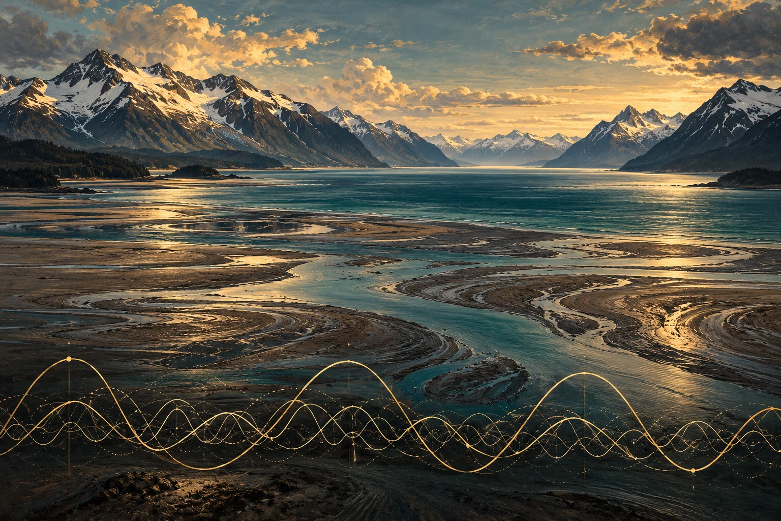 Illustration for Tide Predictions for Anchorage and Cook Inlet