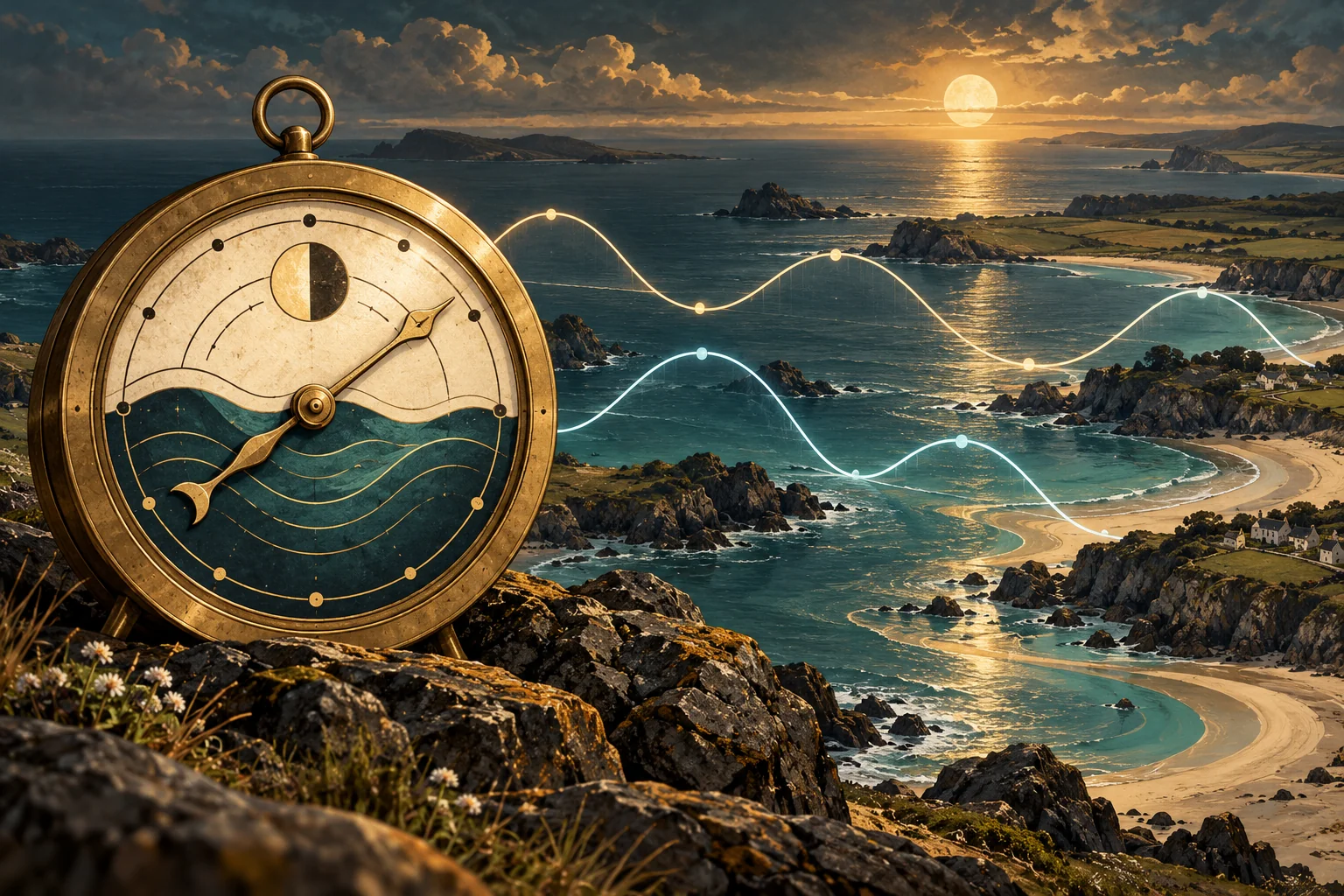 Illustration for Why Traditional Tide Clocks Don’t Work Everywhere